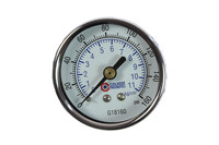 image of Coilhose 1/8 in Dial Gauge G18160 - Chrome Plated - 30235