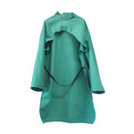 image of Chicago Protective Apparel Green XL Cotton Welding Coat - 40 in Length - 564-GW-40 XL