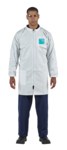 image of Ansell Microchem Chemical-Resistant Lab Coat 2000 WH20-B-92-209-07 - Size 3XL - White - 17900