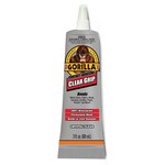 image of Gorilla Glue Clear Grip Contact Adhesive Clear Liquid 3 oz Tube Waterproof - 00031