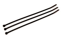 3M CT8BK18-C Black Cable Tie - 8.1 in Length - 0.1 in Wide - 59280