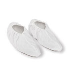 image of Kimberly-Clark Kimtech Pure A8 White Small/Medium Cleanroom Shoe Covers - 10.125 in Height - Spunbond Polyethylene Upper - 036000-39370