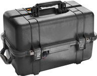 image of Pelican Protector Case 1460NF Protective Case, Polyethylene, No Foam Padding, 18.54 in x 9.92 in - 09806
