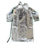 image of Chicago Protective Apparel Medium Aluminized Rayon Heat-Resistant Coat - 40 in Length - 564-AR-40 MD