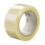 image of 3M Tartan 7100241143 305 Clear Box Sealing Tape - 48 mm Width x 100 m Length - 53519