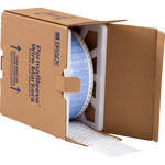 image of Brady PS-250-150-WT-3 Die-Cut Printer Sleeve - Polyolefin - White - B-342 - 02226