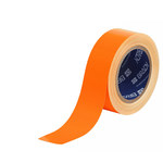 image of Brady GuideStripe Orange Marking Tape - 2 in Width x 100 ft Length - 0.004 in Thick - 64952