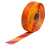 image of Brady ToughStripe Max Magenta/Yellow Marking Tape - 2 in Width x 100 ft Length - 0.050 in Thick - 63994