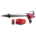 image of Milwaukee M12 Li-Ion Battery Caulk Gun Kit 2442-21 - 28633