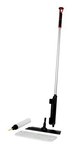 image of 3M Scotch-Brite Polyester Flat Mop - Black Extension Handle - Flat Mop Connection - 5 in Head Width - 08467