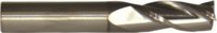 image of Bassett End Mill B37112 - 3/16 in - Carbide - 3 Flute - 3/16 in Straight Shank