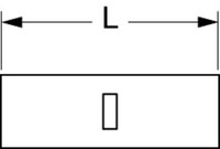 image of 3M Scotchlok M8BCK Red Brazed Non-Insulated Brazed Butt Connector - 0.81 in Length - 0.175 in Inside Diameter - 02143