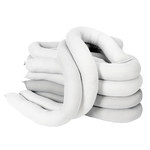 image of Spilfyter White 42 gal Sorbent Sock - Box - 3 in Width - 120 ft Length - 810042-42234