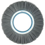 image of Weiler Nylox 83750 Wheel Brush - 12 in Dia - Crimped Nylon Bristle