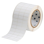 image of Brady THT-5-489-10 Die-Cut Printer Label Roll - 1 in x 1/2 in - Polyester - White - B-489 - 67099
