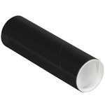 Black Mailing Tubes - 6 in x 2 in - SHP-4010