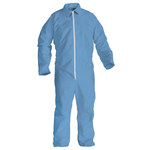 image of Kimberly-Clark Kleenguard Fire-Resistant Coveralls A65 32417 - Size 6XL - Blue