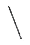 image of Dormer A345 15 mm Taper Shank Extra Length Drill 5968979 - Right Hand Cut - Steam Tempered Finish - 340 mm Overall Length - 220 mm Flute - High-Speed Steel - Morse Taper Shank Shank