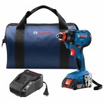 image of Bosch Freak 18V Two-In-One Impact Driver Kit GDX18V-1600B12 - 1/4 in, 1/2 in Chuck