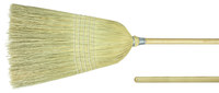 image of Weiler 440 Upright Broom - 100% Corn - 56 in - Yellow - 44009