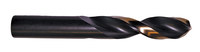 image of Precision Twist Drill 5/64 in 312SM Heavy Duty Stub Length Drill 7233780 - Right Hand Cut - Steam Tempered/Bronze Finish - High-Speed Steel