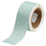 image of Brady UltraTemp 146040 Thermal Transfer Printable Labels - 1/4 in x 1/4 in - Polyimide - Green - B-776 - 54899