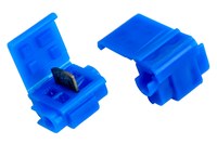 image of 3M Scotchlok 804-BULK Blue Tap Connector - Tap Connector - 0.145 in Max Insulation Outside Diameter - 06135