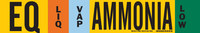 image of Brady 59982 Strap-On Pipe Marker - Ammonia - Polyester - Black / Blue / Green / Orange / White on Yellow - B-681, B-883