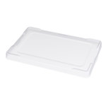 image of Akro-Mils Akro-Grid 33061 Dividable Grid Container - Clear - Industrial Grade Polymer