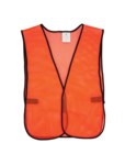 image of Global Glove FrogWear HV High-Visibility Safety Vest GLO10-O - Size Universal - High-Visibility Orange