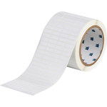image of Brady THT-1-473-10 Die-Cut Printer Label Roll - 0.75 in x 0.25 in - Polyester - White - B-473 - 29900