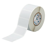 image of Brady Permashield THT-24-428-1 Die-Cut Printer Label Roll - 2.75 in x 1.75 in - Polyester - Silver - B-428 - 30150