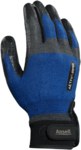 image of Ansell ActivArmr 97-002 Blue/Black Large Cut-Resistant Glove - ANSI A3 Cut Resistance - Nitrile Foam Palm & Fingers Coating - 97-002-LG