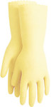 image of Red Steer Handy Clean M-Series Yellow Large Latex General Purpose Gloves - 12 in Length - M-50-L