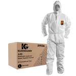 image of Kimberly-Clark Professional Cleanroom Coverall 51925 - Size Medium - White