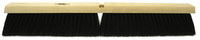 image of Weiler 448 Push Broom Kit - 24 in - Tampico, Steel - Black - 44872