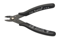 image of Xcelite by Weller Round Diagonal Shear Steel Shear Cutting Plier - 5 5/8 in Length - Molded Plastic Grip - 1178MN