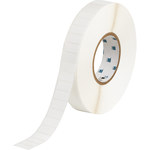 image of Brady THT-59-7425-2 Die-Cut Printer Label Roll - 0.5 in x 1 in - Polypropylene - White - B-7425 - 98396