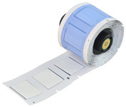 image of Brady Permasleeve PSPT-500-175-BR Die-Cut Printer Sleeve - 1.765 in x 0.851 in - Polyolefin - Brown - B-342 - 89790
