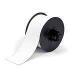 image of Brady B30C-2500-509-WT Printer Label Roll - 2.5 in x 25 ft - Polyester - White - B-509 - 21001