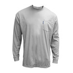 image of Chicago Protective Apparel Flame-Resistant Shirt 610-FRC-LS-G LG - Size Large