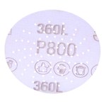 image of 3M Hookit 360L Hook & Loop Disc 20828 - Aluminum Oxide - 3 in - P800 - Super Fine