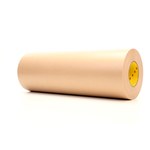image of 3M Cushion-Mount 1120 Tan Flexographic Plate Mounting Tape - 18 in Width x 25 yd Length - 22 mil Thick - Kraft Paper Liner - 84084