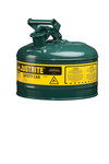 image of Justrite Safety Can 7125400 - Green - 14016