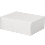 image of White Stationery Folding Cartons - 11 in x 8.5 in x 4 in - 3187