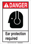 image of Brady B-302 Polyester Rectangle PPE Sign - 5 in Width x 7 in Height - Laminated - 119386