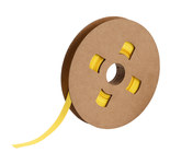 image of Brady Permasleeve PS-C-375-YL-J Yellow Polyolefin Continuous Thermal Transfer Printer Heat-Shrink Tubing - 200 ft Length - 662820-99710