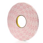 image of 3M 4945 White VHB Tape - 1/2 in Width x 36 yd Length - 45 mil Thick
