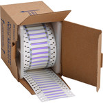 image of Brady Permasleeve 3PS-125-2-VT-2 Die-Cut Printer Sleeve - 2 in x 0.235 in - Polyolefin - Purple - B-342 - 57587