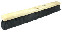 image of Weiler Vortec Pro 252 Push Broom Head - 18 in - Tampico - Black - 25231